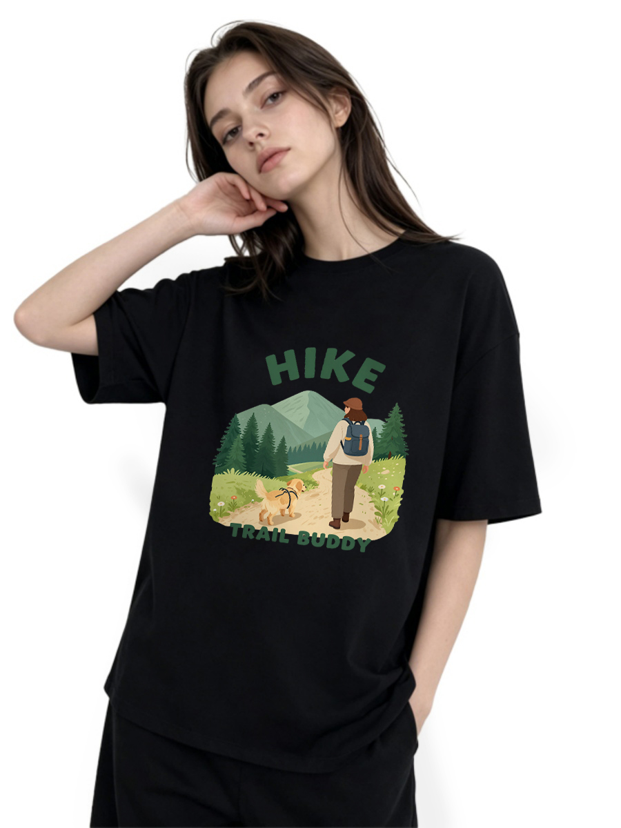 Women Formal Wear Korean - Kaos Goth Wanita Y2K Oversized Vintage