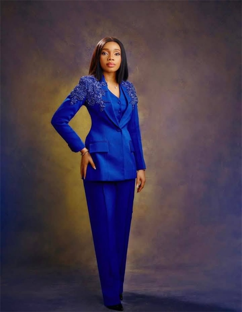 Women'S Formal Wear Tuxedo - Setelan Jas Wanita Formal Biru Royal