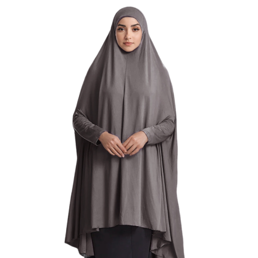 Women Formal Wear Hijab - Kaftan Polos Abaya Muslim Pakaian Sopan