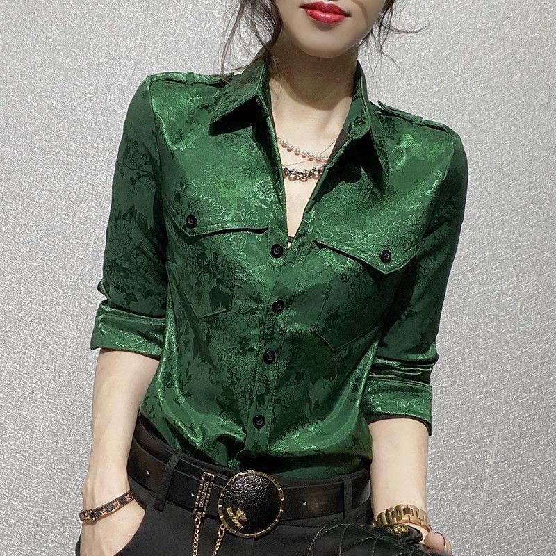Formal Wear For Women Xl - Blus lengan panjang penuh wanita, Atasan