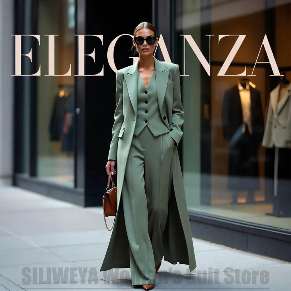 Women Formal Wear Outfits - Setelan Jas Wanita Chic Tiga Potong