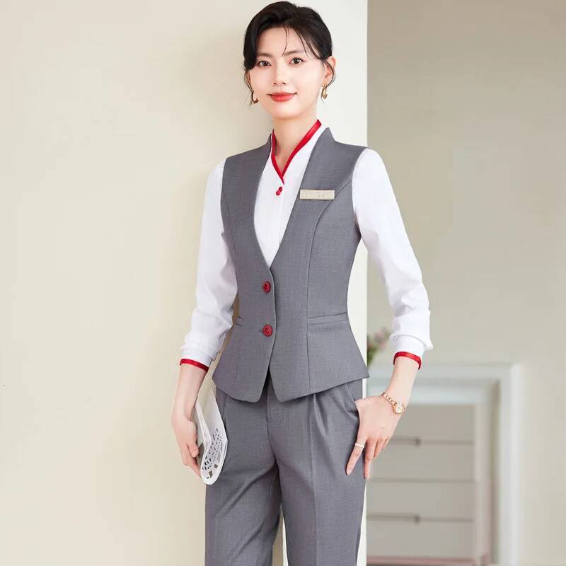 Women Formal Wear Outfits - Setelan Celana Formal Ukuran Besar 5XL