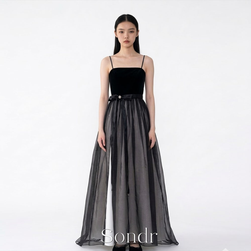 Women Formal Wear Korean - Gaun Malam Korea Model A-Line dengan