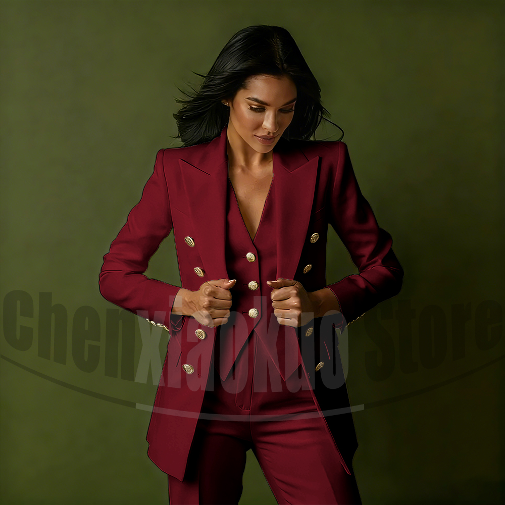 Setelan Jas Wanita Tiga Potong - Women Formal Wear Outfits ulasan dan harga