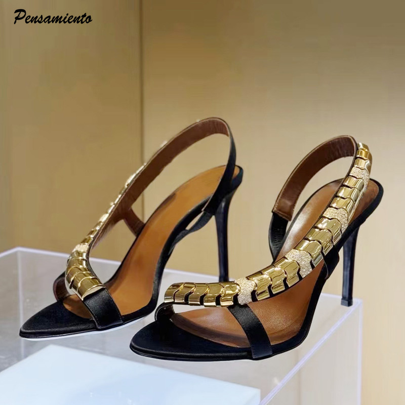 Sandal Gladiator Wanita Satin  - Women'S Formal Wear To A Wedding ulasan dan harga