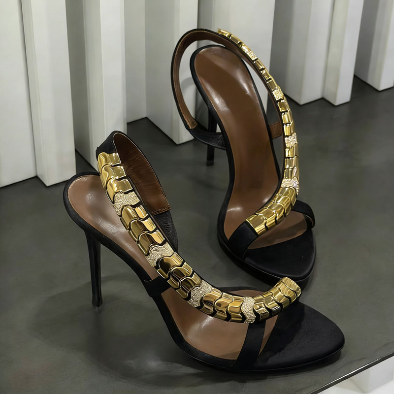 Sandal Gladiator Wanita Satin  - Women'S Formal Wear To A Wedding ulasan dan harga