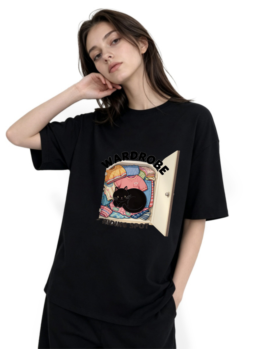 Kaos Wanita Katun Oversize Y2K - Women Formal Wear Korean ulasan dan harga