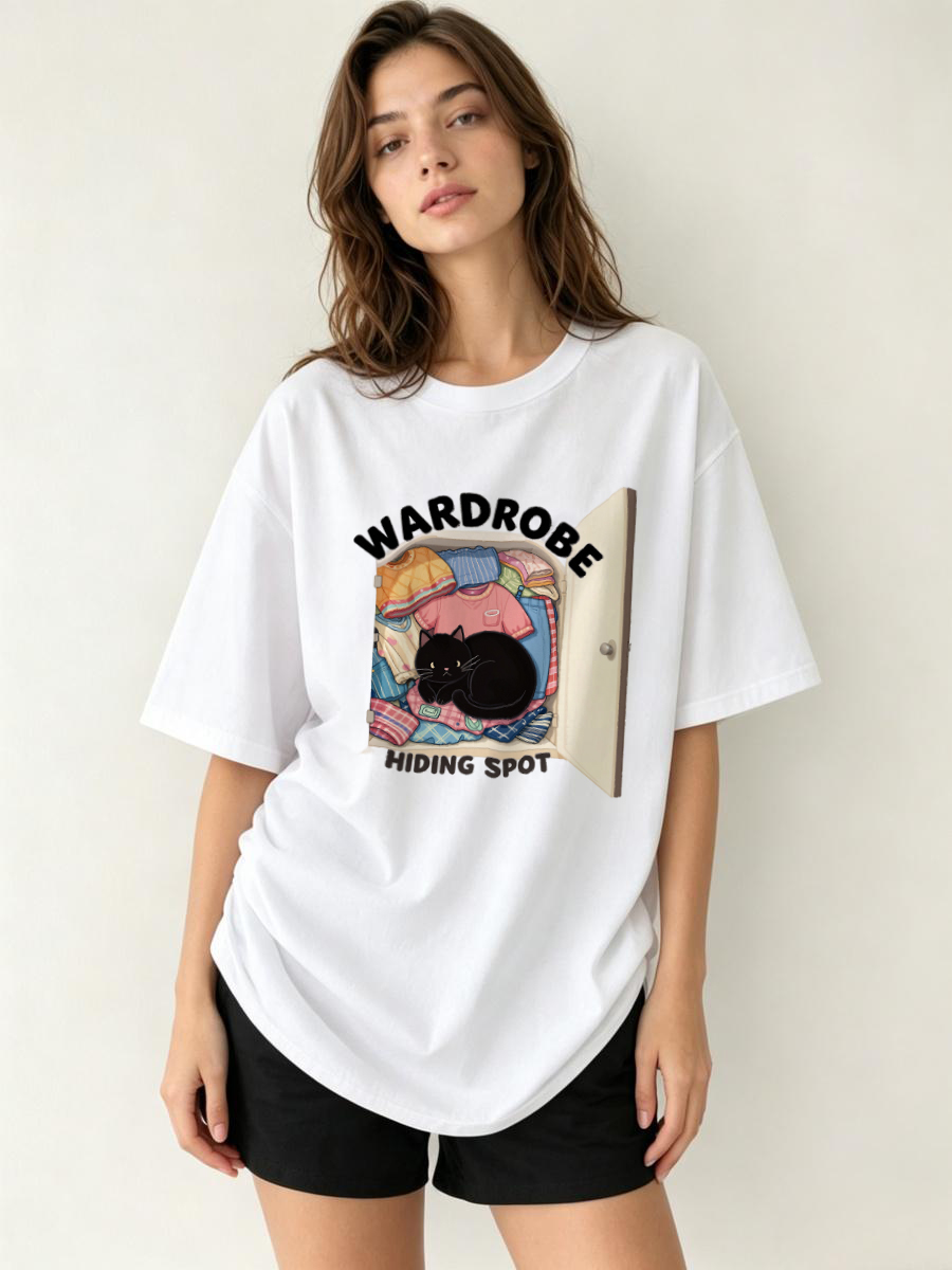 Kaos Wanita Katun Oversize Y2K - Women Formal Wear Korean ulasan dan harga