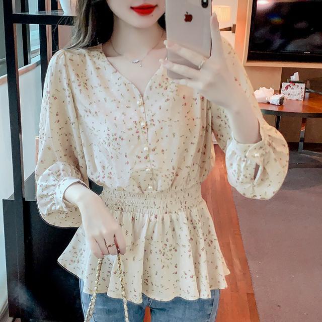 Kemeja Lengan Panjang Wanita K - Women Formal Wear Korean ulasan dan harga