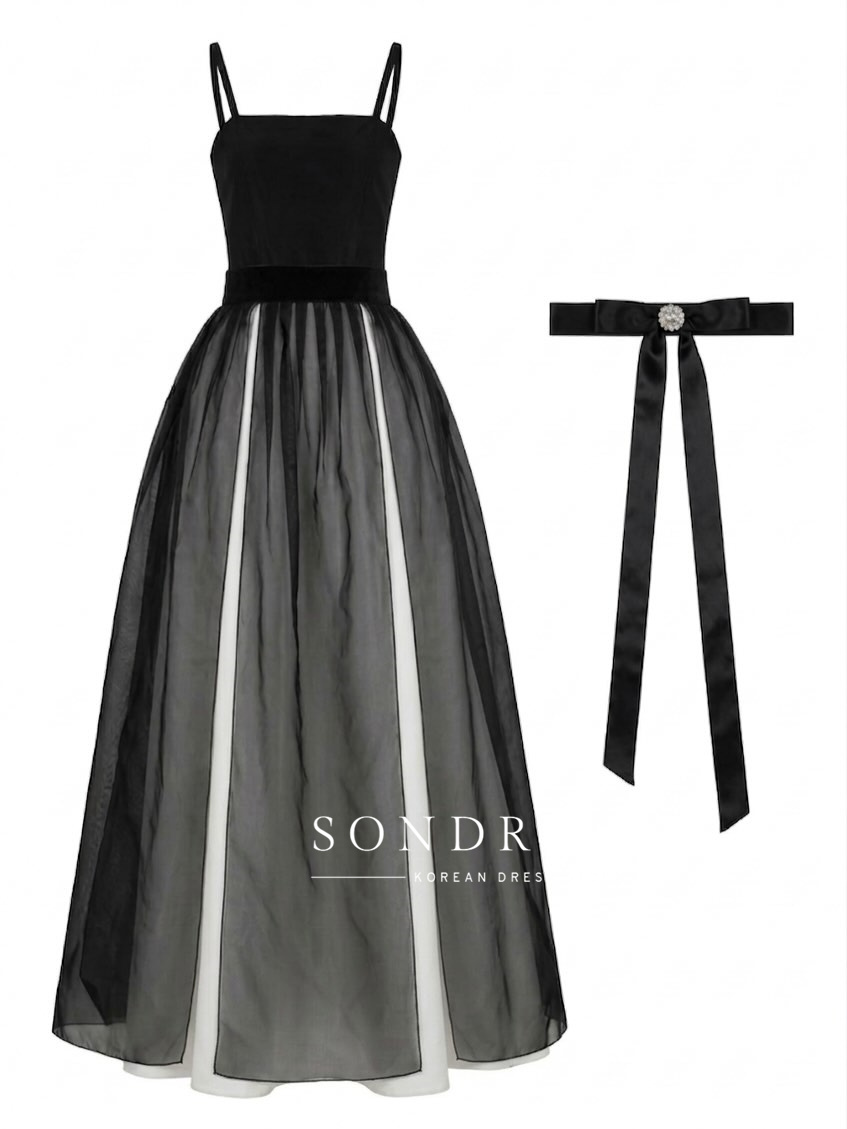 Gaun Malam Korea Model A-Line  - Women Formal Wear Korean ulasan dan harga