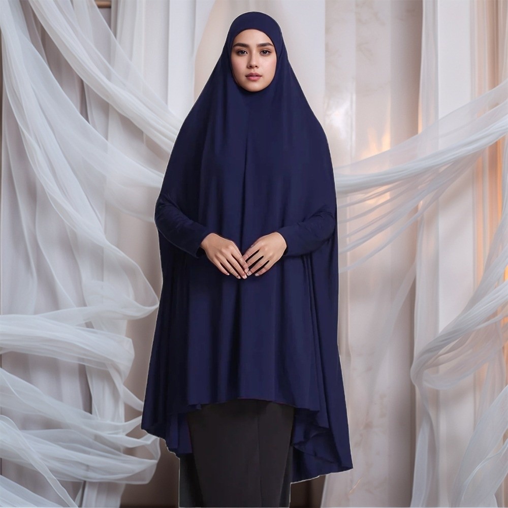 Gamis Polos Muslimah Abaya Pak - Women Formal Wear Hijab ulasan dan harga