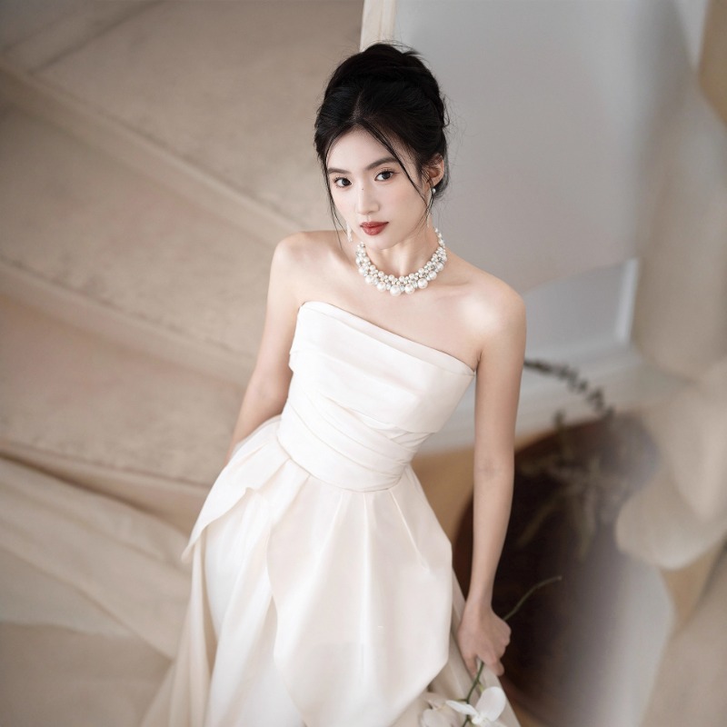 Gaun Pengantin Tanpa Tali Mode - Women'S Formal Wear To A Wedding ulasan dan harga