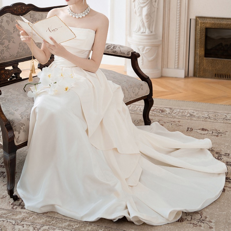 Gaun Pengantin Tanpa Tali Mode - Women'S Formal Wear To A Wedding ulasan dan harga