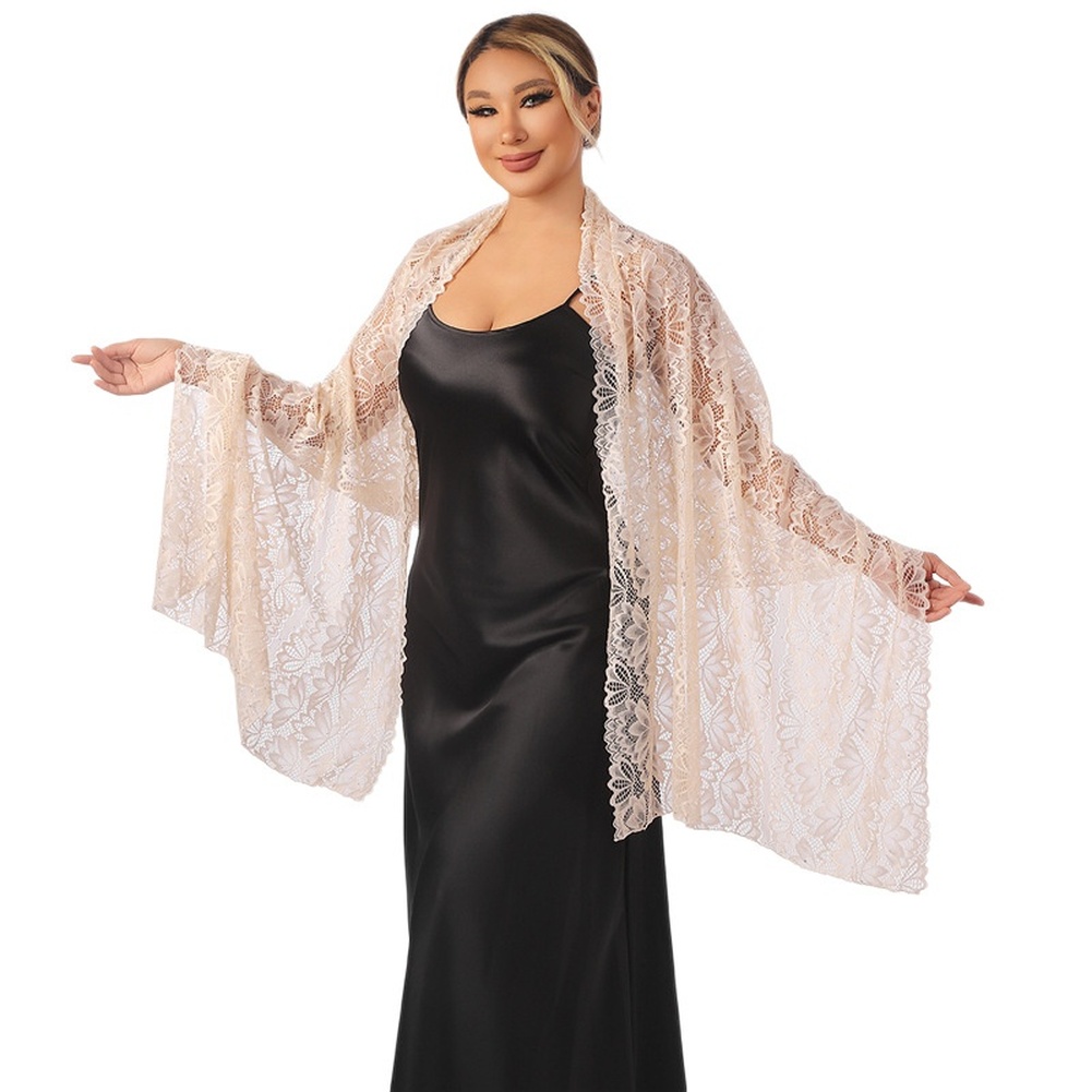Selendang Renda Ringan dengan  - Women Formal Wear Types ulasan dan harga